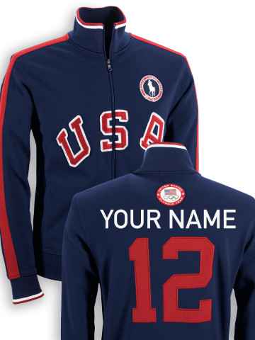 Polo Ralph Lauren Team USA Track Jacket French Navy
